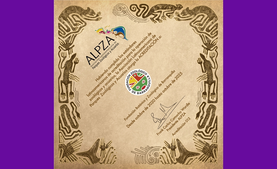 Zoológico de Barranquilla recibió importante acreditación internacional