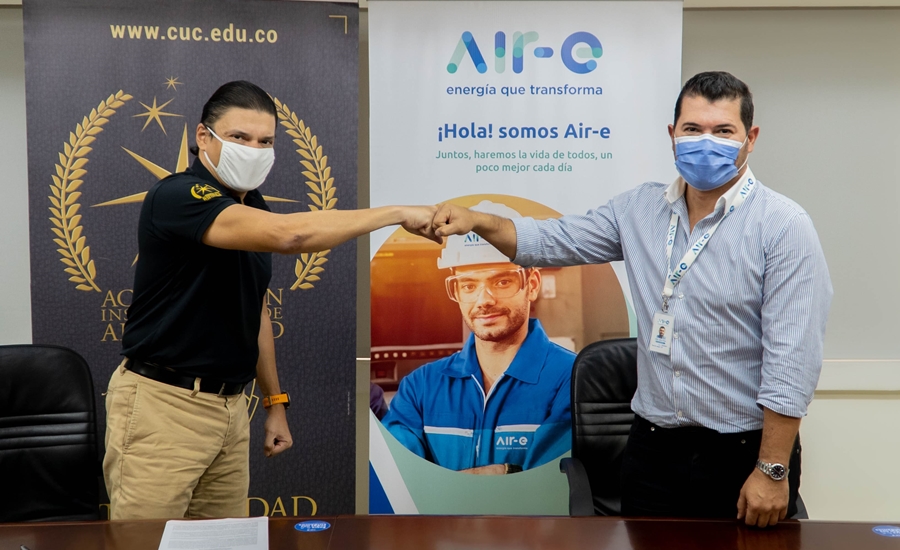 Alianza estratégica de Air-e y la Universidad de la Costa
