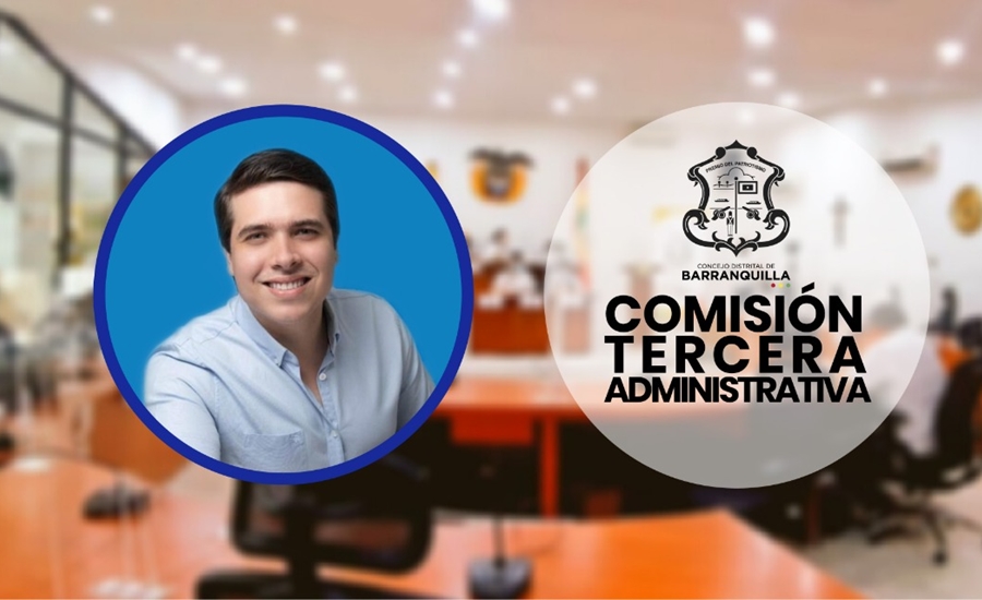 Andrés Ortiz elegido nuevo Presidente de la Comisión Tercera del Concejo 2021