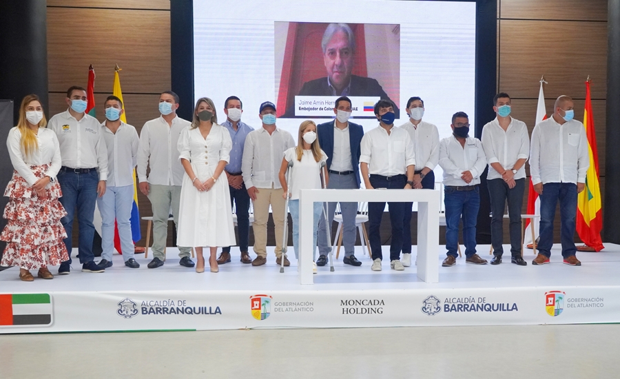 “Las ayudas del gobierno de Emiratos Árabes han llegado en el momento oportuno”: alcalde Pumarejo