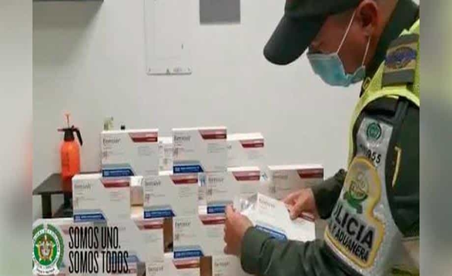 Autoridades incautaron antiviral que se comercializa como supuesta vacuna contra la COVID-19