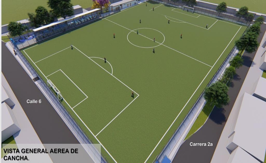 Gobernación del Atlántico pone en marcha obra de ‘Parques para la Gente’ en cancha El Libertador de Sabanagrande
