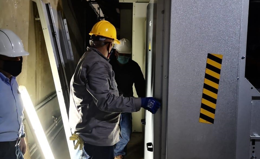 Finalizó primera etapa de trabajos para la entrada en funcionamiento de la nueva línea eléctrica subterránea que alimenta parte del acueducto