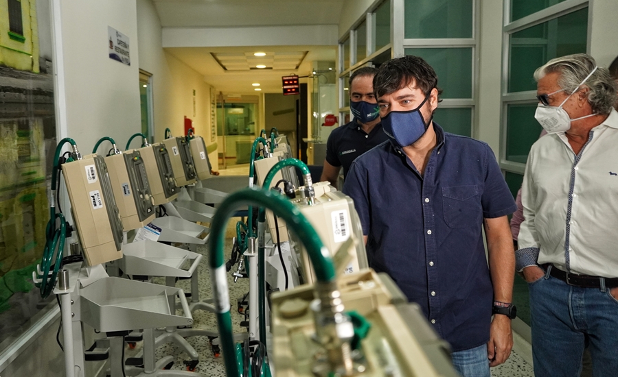 Barranquilla envía 20 ventiladores de UCI para apoyar contingencia por COVID en Bogotá