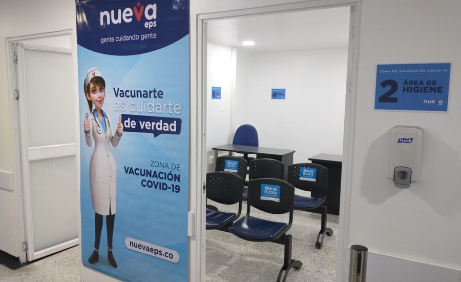 Uno de cada cuatro afiliados de 80 años y más, será vacunado por Nueva EPS contra el COVID 19