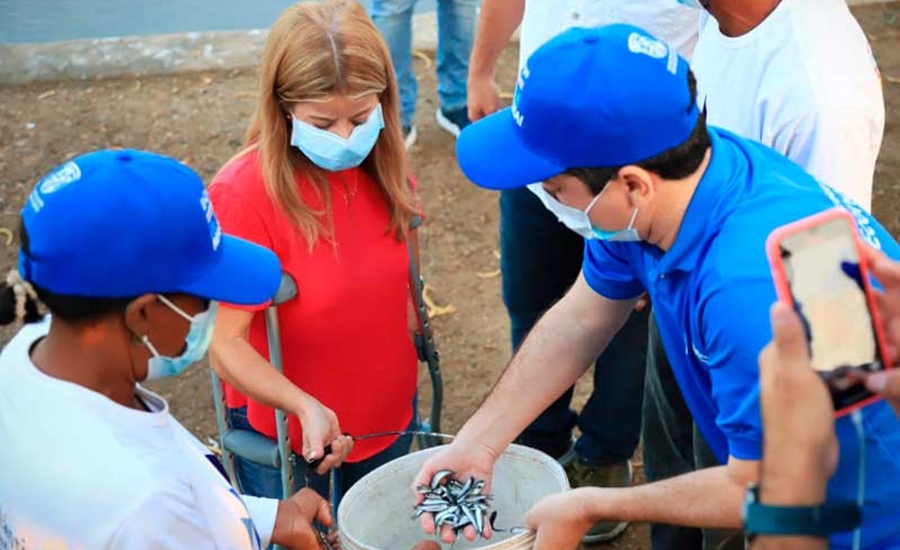 Por primera vez se logra el repoblamiento de 12 millones de alevinos en los cuerpos de agua del Atlántico