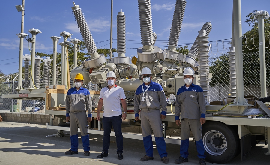 Air-e adquiere moderno equipo móvil para subestaciones