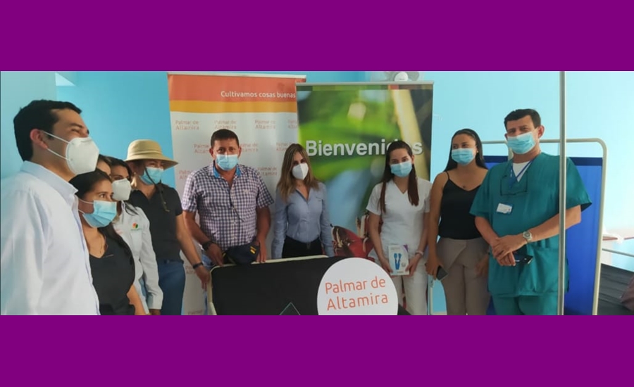 Fedepalma y Palmar de Altamira aportan recursos para donar equipos médicos al Centro de Salud de Orocué, Casanare