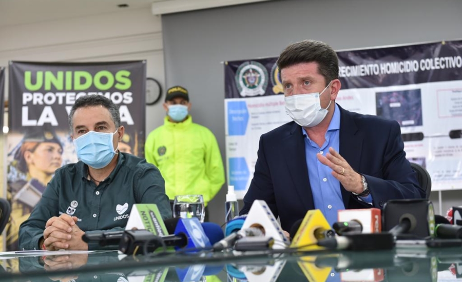 Mindefensa revela captura de los responsables de los homicidios en Betania y Andes
