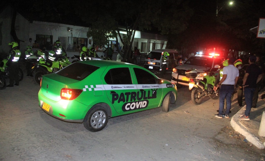 Caravanas de la Seguridad han controlado 132 fiestas durante toque de queda