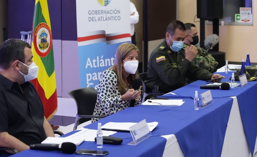 Gobernadora Noguera exige acciones para solucionar problemas del embalse de El Guájaro