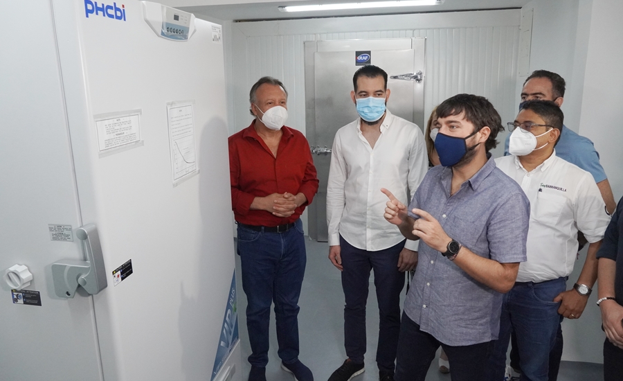 Barranquilla es la primera ciudad del país con ultracongelador para vacunas COVID-19
