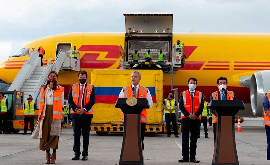 El proceso de vacunación empezará el miércoles 17 de febrero, anunció el Presidente Duque