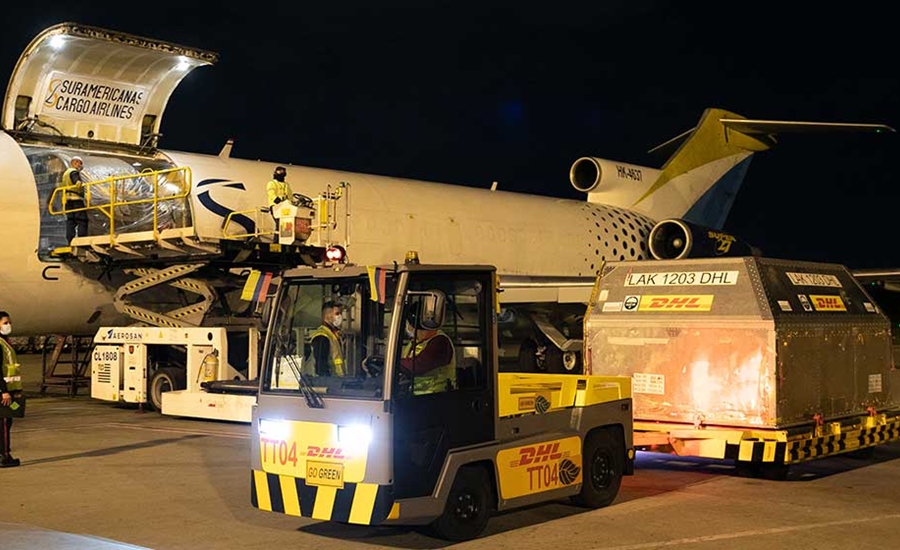 Colombia recibió este miércoles nuevo lote de 99.450 vacunas de Pfizer