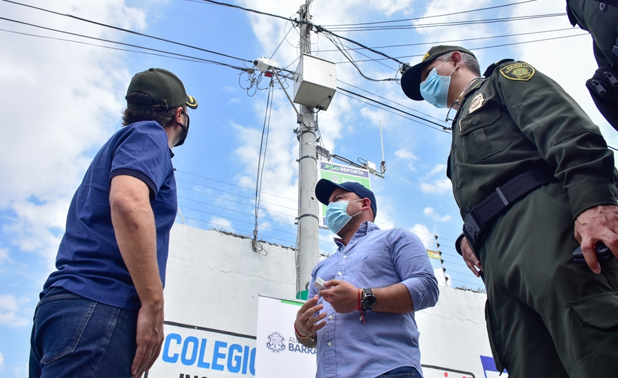 Barranquilla cuenta con nuevo sistema de alarmas comunitarias para disminuir el delito en las calles