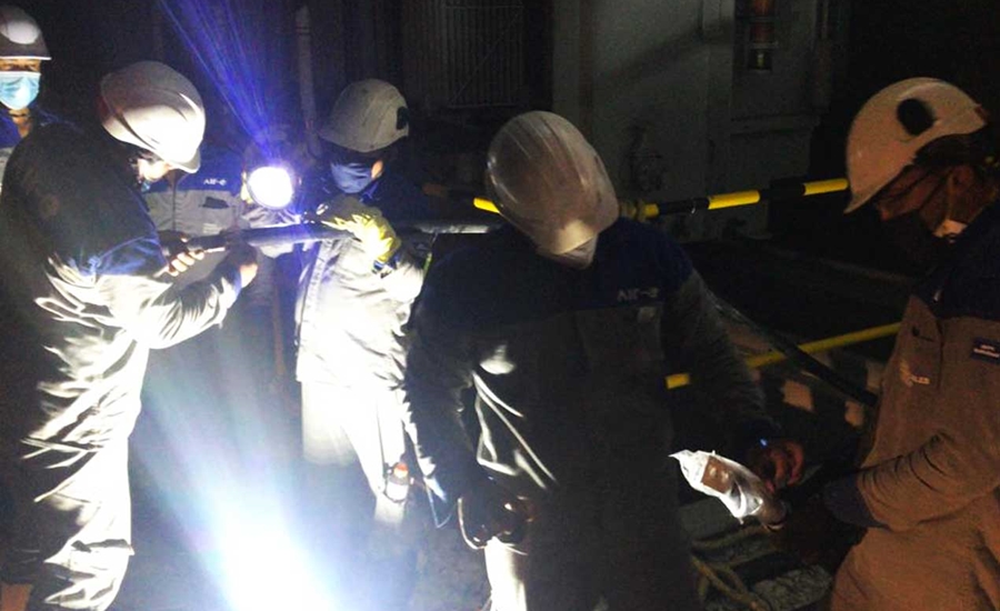 Air-e trabaja para superar emergencia ocasionada por incendio en subestación 20 de Julio