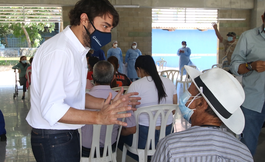 “Con la aplicación de la vacuna, los barranquilleros le dicen sí a la vida”: alcalde Pumarejo