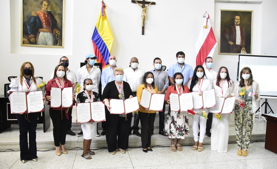 Asamblea conmemoró día de la mujer exaltando a 8 mujeres lideres del Atlántico