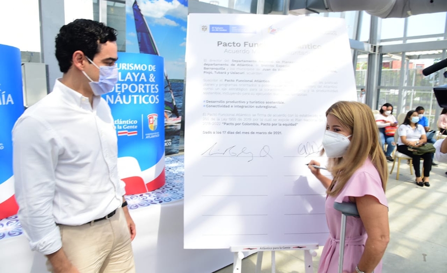 «Pacto por el Turismo arranca con nuevo Malecón del Mar en Puerto Colombia»: Elsa Noguera