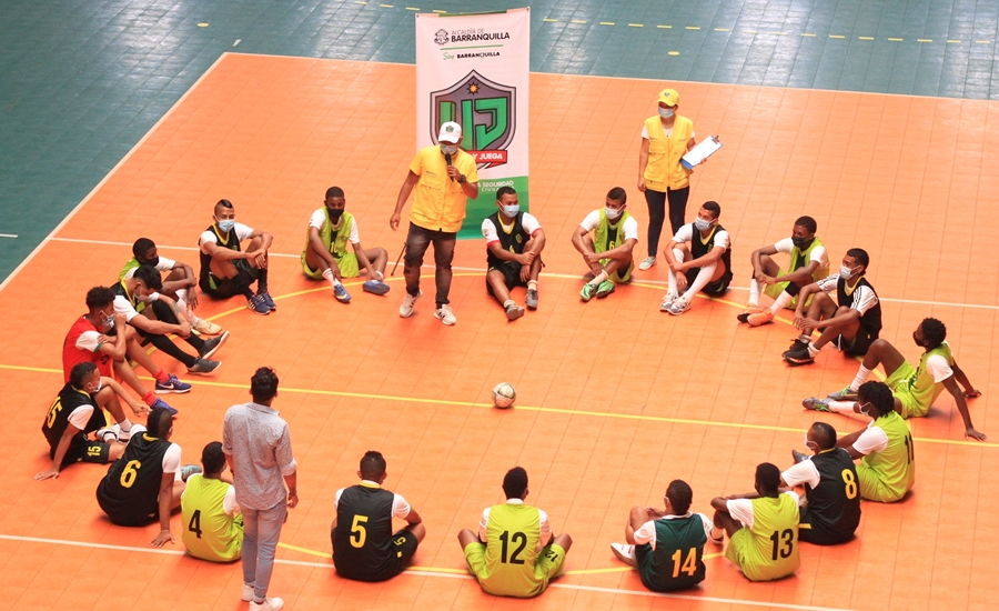 350 jóvenes barranquilleros superaron conflictos a través del torneo Fútbol con Valores