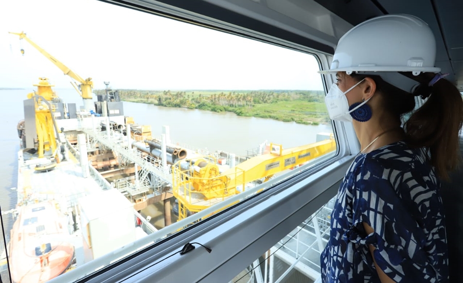 Gobierno nacional garantiza navegabilidad en canal de acceso tras ampliación de contrato a la draga belga