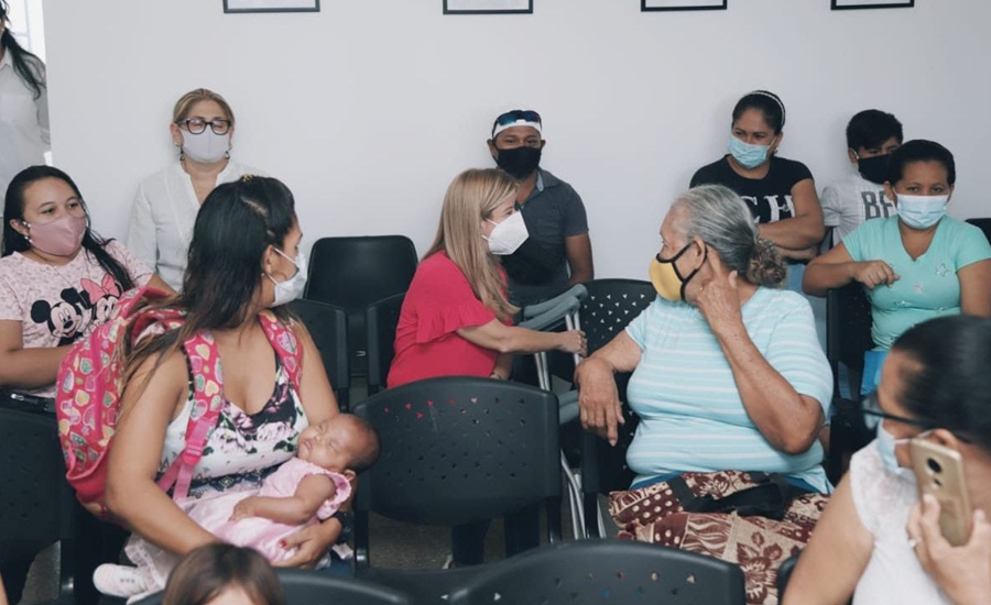 Gobernadora Noguera entregó 4 puestos de salud renovados que benefician a 40 mil habitantes en Sabanalarga