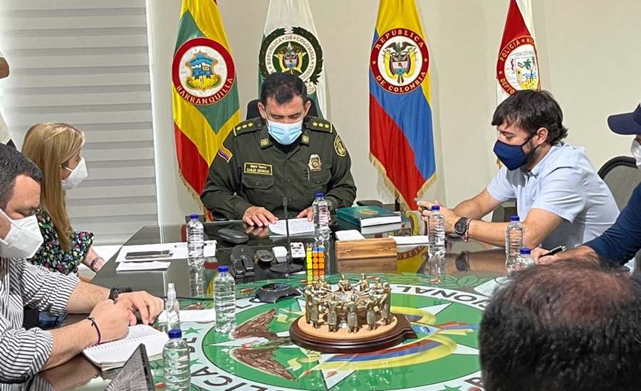 190 Policías reforzará la seguridad en Barranquilla y el Atlántico