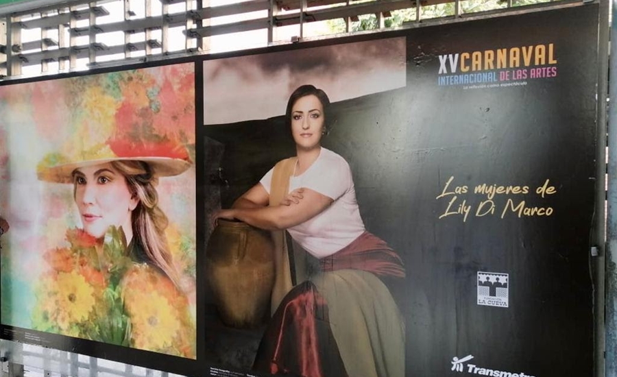 Estaciones de Transmetro se convierten en galería del XV Carnaval de las Artes
