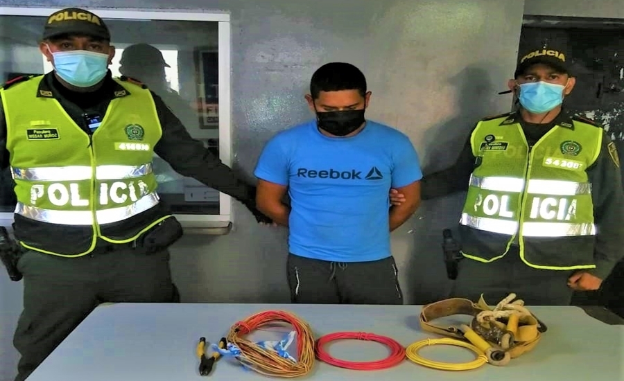 Capturado por manipulación de redes eléctricas en el corregimiento de La Playa