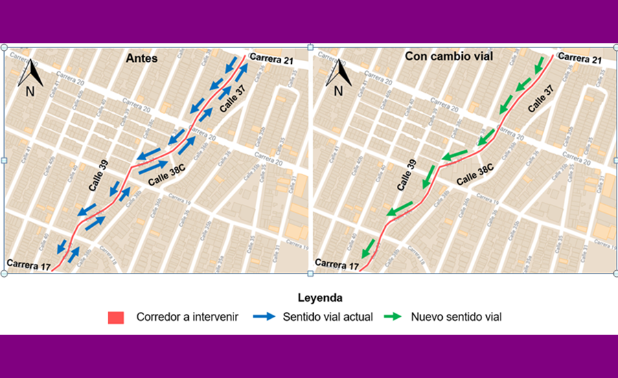 A partir del jueves 29 de abril se implementan cambios de sentido vial en Barranquilla