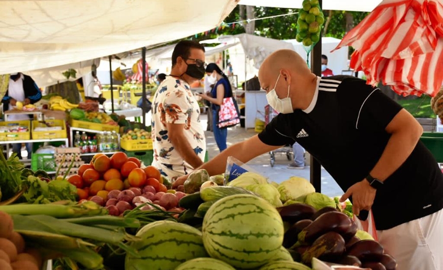 Regresa Mercado a tu Barrio al parque de la Electrificadora
