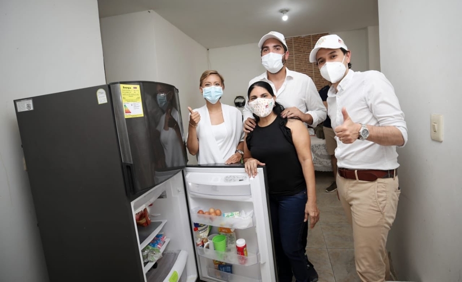 Caribe Eficiente y Air-e sellan alianza para un incendio adicional en la sustitución de neveras en el Atlántico