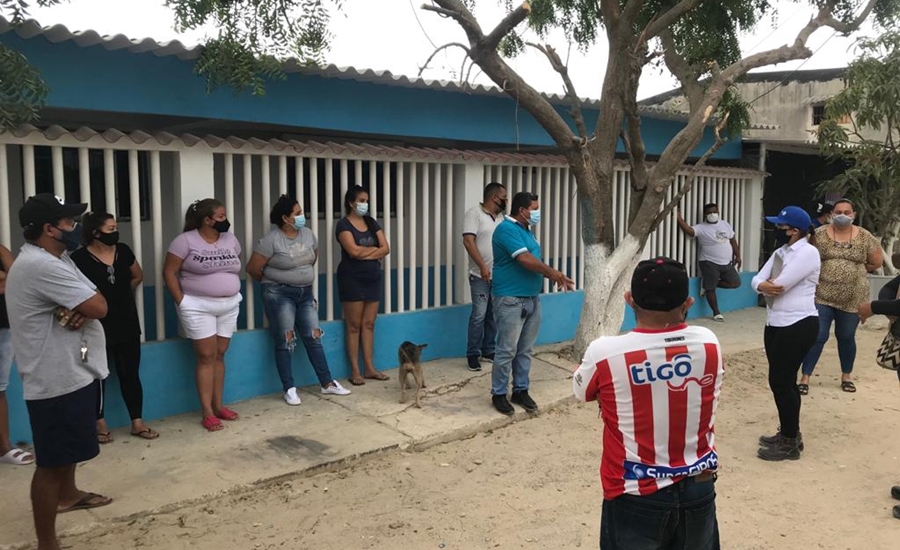 Air-e busca acuerdo con la comunidad del barrio Sinaí