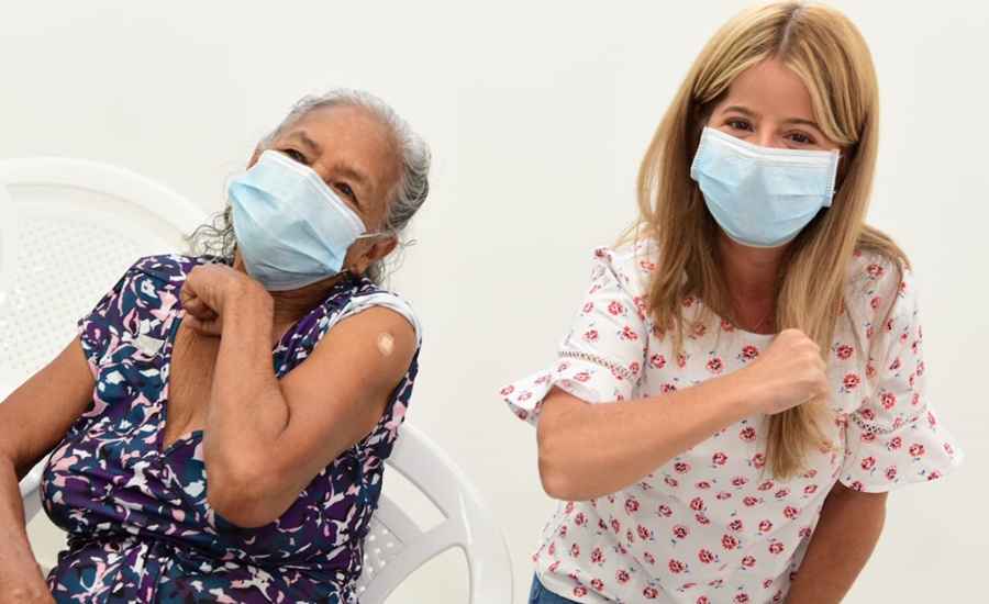 ”Si ya se vacunó, no olvide la segunda dosis que lo protegerá»: Elsa Noguera