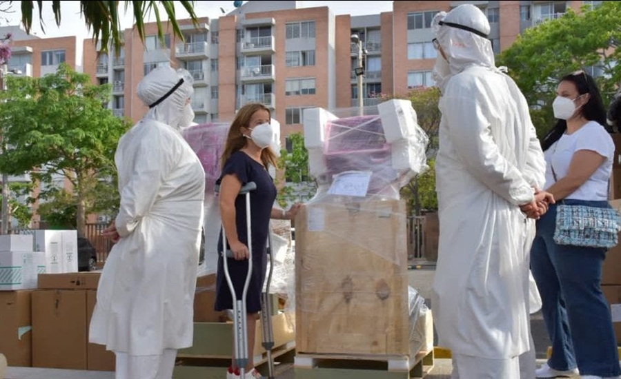 Atlántico recibió los primeros 9 ventiladores para fortalecer su capacidad hospitalaria contra la Covid-19