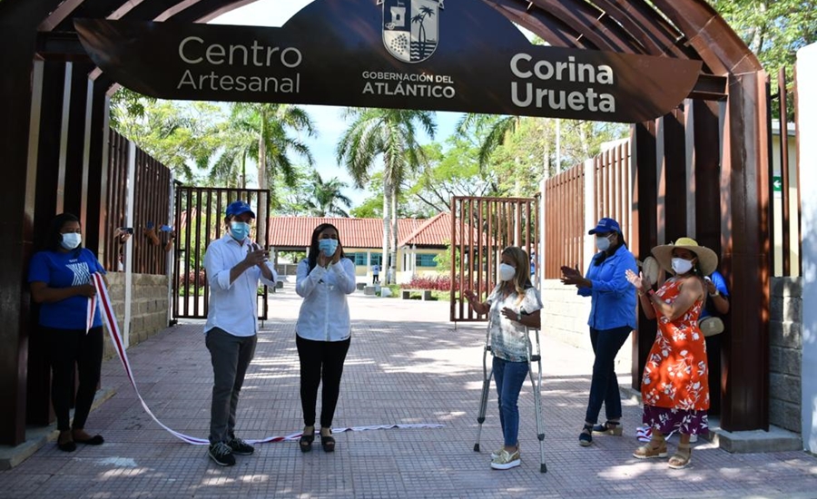 Gobernación del Atlántico abrió el Centro Artesanal de Usiacurí para reactivar la economía de sus comerciantes