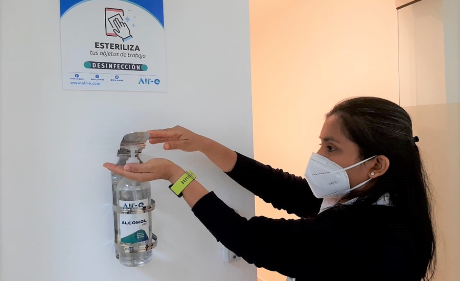 Air-e incrementa medidas de bioseguridad en personal operativo y administrativo