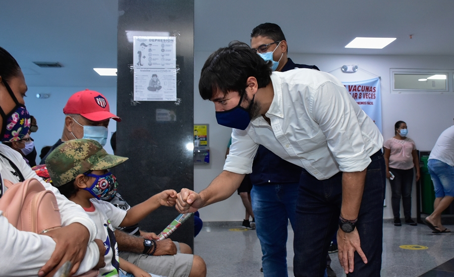 Barranquilla superó los 200.000 vacunados contra el COVID-19
