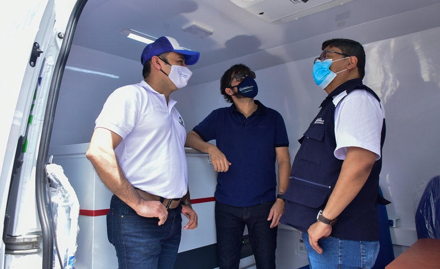 Barranquilla inicia vacunación contra el COVID-19 a través puntos móviles