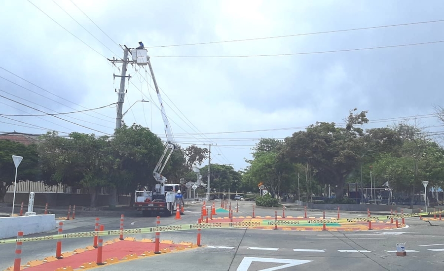 Este martes 18 de mayo Air-e realiza instalación de redes en diferentes sectores de Barranquilla