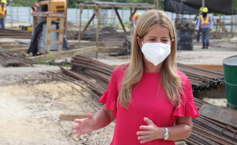 Gobernadora del Atlántico supervisó inicio de obras del nuevo Hospital Departamental Juan Domínguez Romero de Soledad