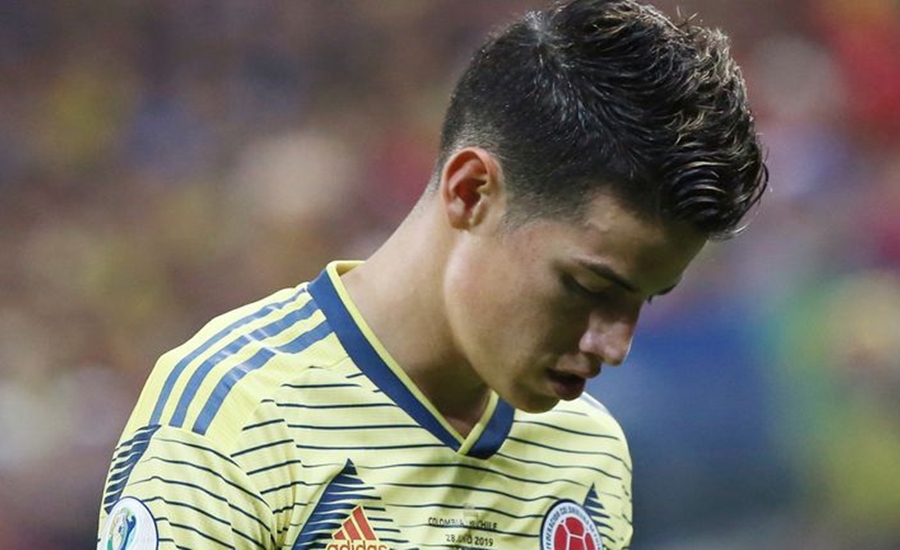 James Rodríguez no hará parte de los partidos de fútbol ante Perú y Argentina