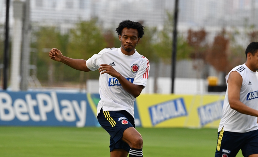 Selección Colombia alista el juego ante Perú