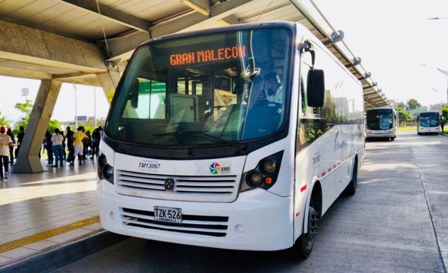 Este domingo 30 de mayo Transmetro mantiene su horario habitual hasta las 7:00 de la noche