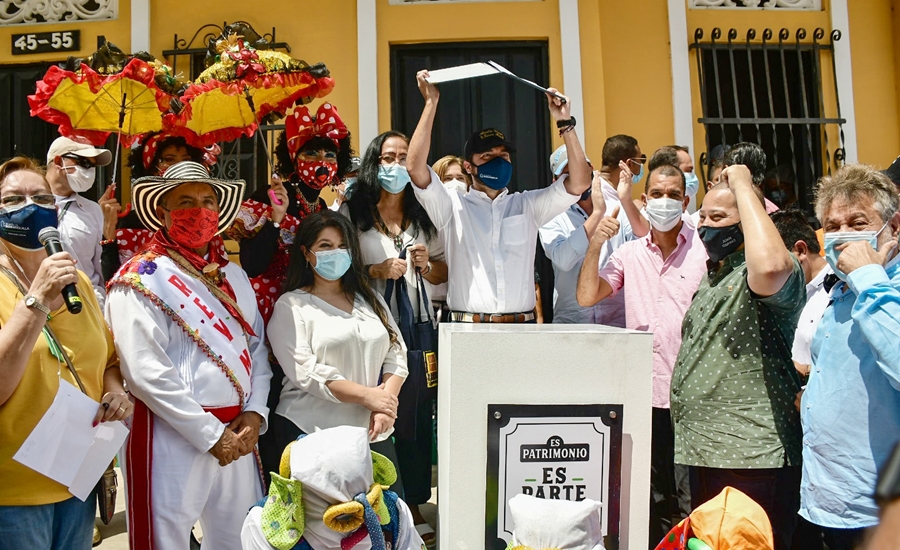 “Vamos a promover el turismo cultural para mejorar la calidad de vida de los habitantes del Barrio Abajo”: alcalde Pumarejo