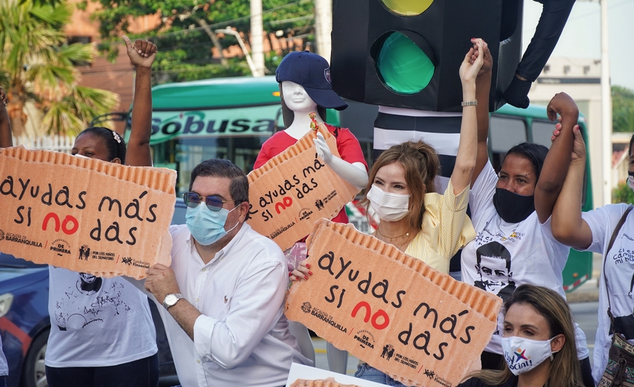 “Ayudas más si no das”: Distrito lanza nueva etapa del proyecto Por los niños del semáforo