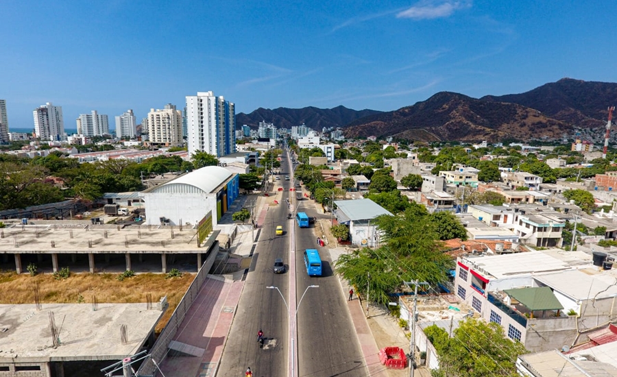 Gobernador Caicedo anuncia ampliación de obras de la cra 4ta de El Rodadero entre Arrecife y la Fase II del Parque Lineal del Ziruma