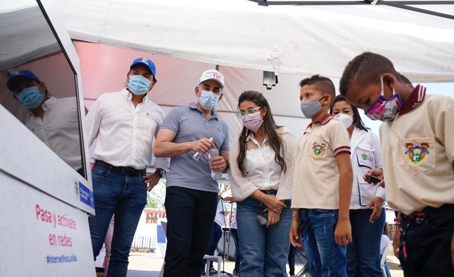 Gobernación del Atlántico y MinTIC activan nuevo Centro Digital en el corregimiento El Cerrito, en Piojó