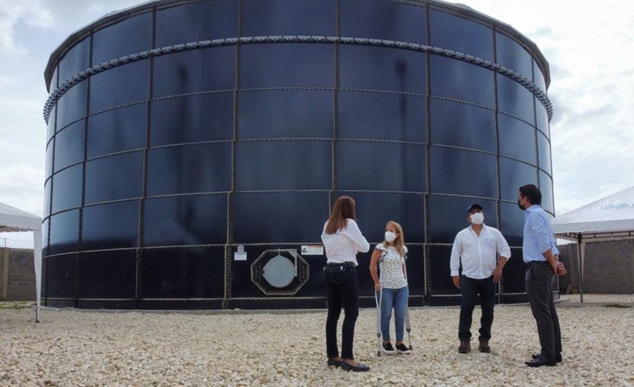 “El servicio de agua 24 horas para toda la gente de Puerto Colombia está muy cerca de ser una realidad”, Elsa Noguera