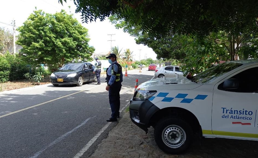 Tránsito del Atlántico controlará el acceso a las playas del departamento durante este puente festivo